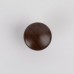 Knob style A 30mm walnut lacquered wooden knob